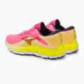 Moteriški bėgimo bateliai Mizuno Wave Sky 7 highvpink/ombre blue/bolt2neon 4