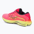 Moteriški bėgimo batai Mizuno Wave Rider 27 h-vpink/oblue/luminous 3