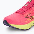 Moteriški bėgimo batai Mizuno Wave Rider 27 h-vpink/oblue/luminous 7