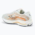 Moteriški bėgimo bateliai Mizuno Wave Rider 27 snow white/ nightshadow blue/ coral reef 3