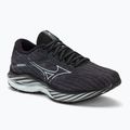 Moteriški bėgimo bateliai Mizuno Wave Rider 27 Width ebony/snowcrest/black