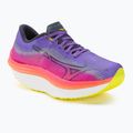 Moteriški bėgimo bateliai Mizuno Wave Rebellion Pro highvpink/ombre blue/purple punch