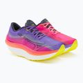 Moteriški bėgimo bateliai Mizuno Wave Rebellion Pro highvpink/ombre blue/purple punch 4