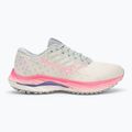 Moteriški bėgimo bateliai Mizuno Wave Inspire 19 snow white/ hi vis pink/ purple punch 2