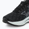 Moteriški bėgimo batai Mizuno Wave Inspire 19 black/silverstar/screst 8