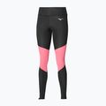 Moteriškos tamprės Mizuno Core Long Tight black/sangria sunset