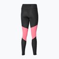 Moteriškos tamprės Mizuno Core Long Tight black/sangria sunset 2