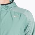 Vyriška "Mizuno Warmalite Hybrid FZ" mineralinės mėlynos/juodos spalvos bėgimo striukė 3