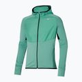 Vyriška "Mizuno Warmalite Hybrid FZ" mineralinės mėlynos/juodos spalvos bėgimo striukė 6