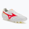 Vyriški futbolo bateliai Mizuno Morelia II Elite MD white/flery coral2/bolt2