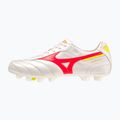 Vyriški futbolo bateliai Mizuno Morelia II Elite MD white/flery coral2/bolt2 9