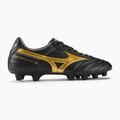 Vyriški futbolo bateliai Mizuno Morelia II Club MD black/gold/dark shadow 2