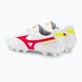 Vyriški futbolo bateliai Mizuno Morelia II Club MD white/flery coral2/bolt2 4