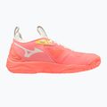 Moteriški tinklinio bateliai Mizuno Wave Momentum 3 candy coral/black/bolt 2 neon 9