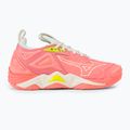 Moteriški tinklinio bateliai Mizuno Wave Momentum 3 candy coral/black/bolt 2 neon 2