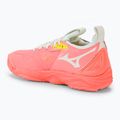 Moteriški tinklinio bateliai Mizuno Wave Momentum 3 candy coral/black/bolt 2 neon 3