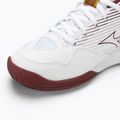 Moteriški tinklinio bateliai Mizuno Cyclone Speed 4 white/cabermet/mp gold 7