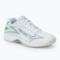Vaikiški tinklinio bateliai Mizuno Lightning Star Z7 JR white/gridge/patinagreen