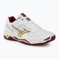 Moteriški rankinio bateliai Mizuno Wave Phantom 3 white/cabernet/mp gold