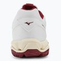 Moteriški rankinio bateliai Mizuno Wave Phantom 3 white/cabernet/mp gold 6