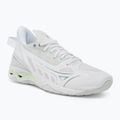 Moteriški rankinio bateliai Mizuno Wave Mirage 5 white/glacial ridge/patinagreen