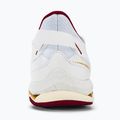 Moteriški rankinio bateliai Mizuno Wave Mirage 5 white/cabernet/mp gold 6