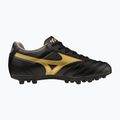 Vaikiški futbolo bateliai Mizuno Morelia II Club Jr AG black/gold/dark shadow 2