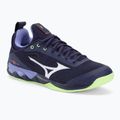 Vyriški tinklinio bateliai Mizuno Wave Luminous 2 evening blue / tech green / lolite