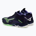 Vyriški tinklinio bateliai Mizuno Wave Lightning Z7 Mid evening blue / tech green / lolite 4