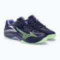 Vyriški tinklinio bateliai Mizuno Thunder Blade Z evening blue / tech green / lolite 5