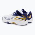 Vyriški tinklinio bateliai Mizuno Thunder Blade Z white / blue ribbon / mp gold 4