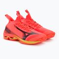 Vyriški tinklinio bateliai Mizuno Wave Lightning Neo2 neon flame / black / bolt2 5