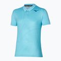 Vyriški teniso polo marškinėliai Mizuno Charge Shadow Polo blue glow 3