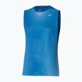 Vyriškas bėgimo tank topas Mizuno Aero Tank federal blue