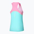 Moteriškas bėgimo tank topas Mizuno Aero Tank blue glow 2