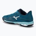 Vyriški teniso bateliai Mizuno Wave Exceed Light 2 AC moroccan blue / white / bluejay 3