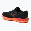 Vyriški bėgimo bateliai Mizuno Wave Revolt 3 black/nasturtium/cayenne 3