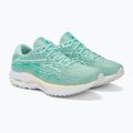 Moteriški bėgimo bateliai Mizuno Wave Rider 27 eggshell blue/white/anise flower 5