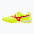 Vyriški futbolo batai Mizuno Morelia Sala Elite TF safety yellow/fiery coral 2/galaxy silver 3