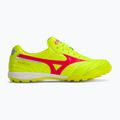 Vyriški futbolo batai Mizuno Morelia Sala Elite TF safety yellow/fiery coral 2/galaxy silver 2