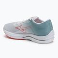 Moteriški bėgimo bateliai Mizuno Wave Rebellion Sonic 2 river white/cayenne/gray mist 3
