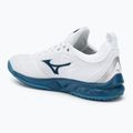 Vyriški tinklinio batai Mizuno Wave Luminous 2 white/sailor blue/silver 3