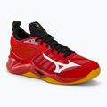 Vyriški tinklinio batai Mizuno Wave Dimension radiant red/white/carrot curl