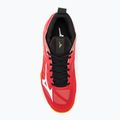 Vyriški tinklinio batai Mizuno Wave Dimension radiant red/white/carrot curl 5