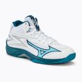 Vyriški tinklinio bateliai Mizuno Thunder Blade Z Mid white/sailor blue/silver