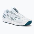 Vyriški tinklinio bateliai Mizuno Cyclone Speed 4 white/sailor blue/silver