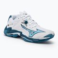 Vyriški tinklinio batai Mizuno Wave Lightning Z8 white/sailor blue/silver