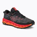Vyriški bėgimo bateliai Mizuno Wave Mujin 10 black/cayenne/nasturtium