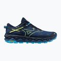 Vyriški bėgimo bateliai Mizuno Wave Mujin 10 dress blues/sharp green/swim cap 8