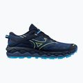 Vyriški bėgimo bateliai Mizuno Wave Mujin 10 dress blues/sharp green/swim cap 9